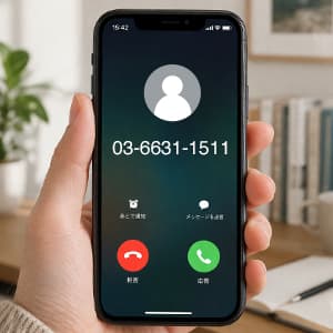「0366311511」は三井住友カードから着信