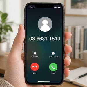 「0366311513」は三井住友カードから着信