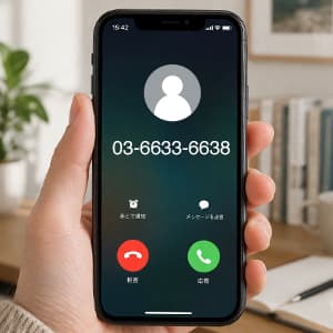 「0366336638」は三井住友カードから着信